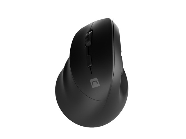 Natec Vertical Mouse Crake 2 BLUETOOTH 5.2 + 2.4GHZ BLACK 2400dpi