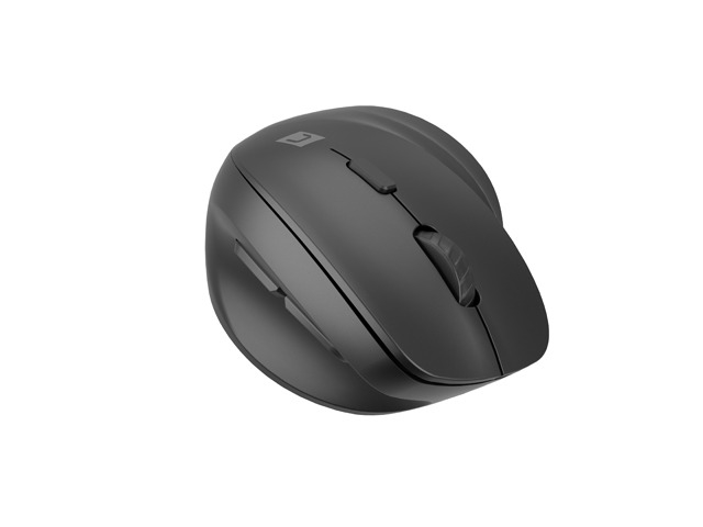 Natec Vertical Mouse Crake 2 BLUETOOTH 5.2 + 2.4GHZ BLACK 2400dpi