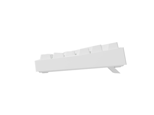 Genesis Gaming Keyboard Thor 404 TKL White RGB Backlight US Layout Yellow Switch