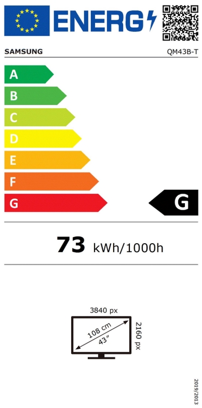 Samsung LFD QM43BT