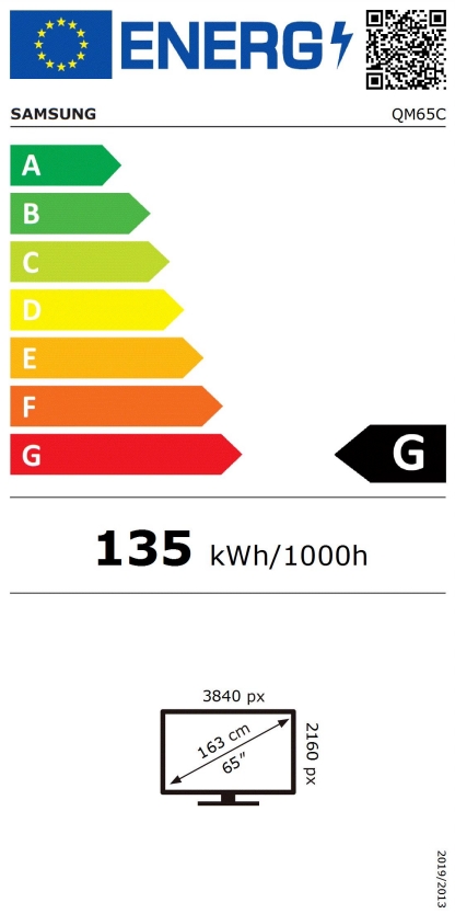 Samsung LFD QM65C