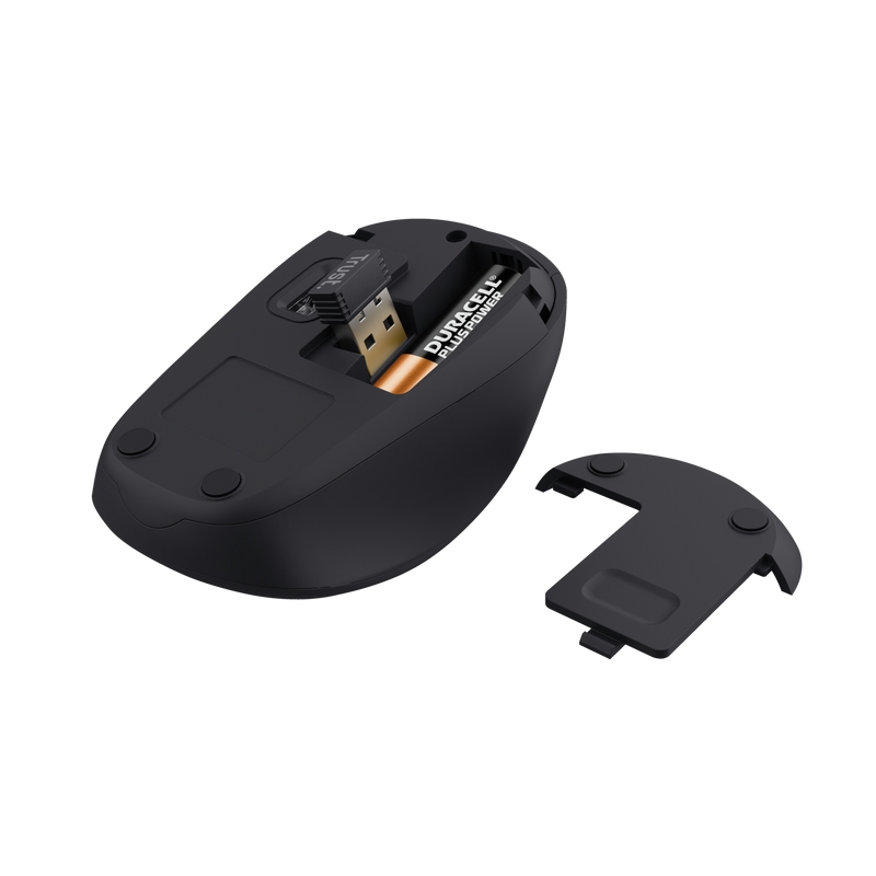 TRUST YVI+ Wireless Mouse Black