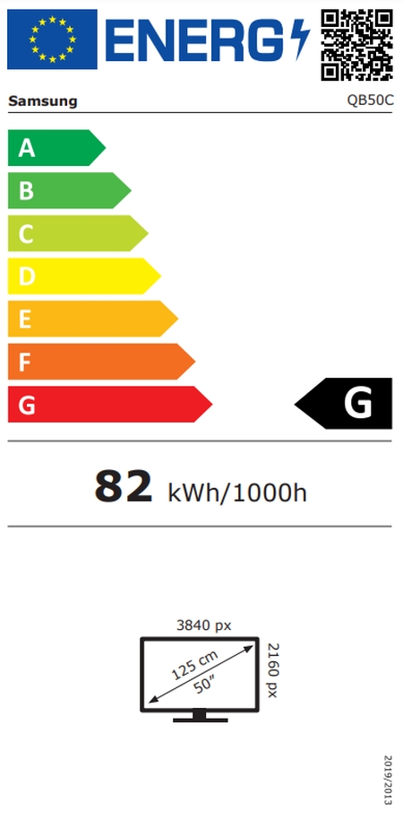 Samsung LFD QB50C