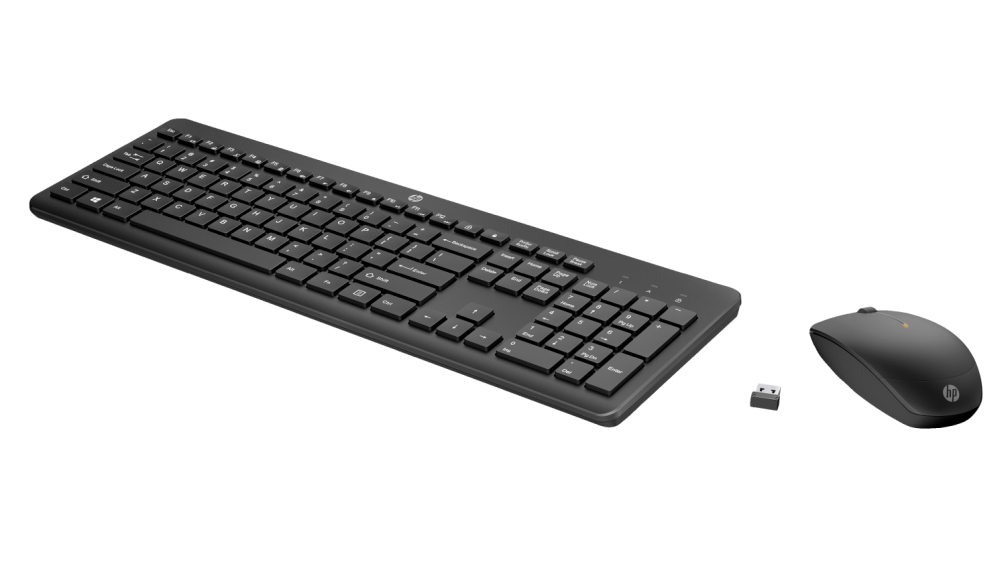 HP 230 Wireless Mouse and Keyboard Combo (Black) EURO