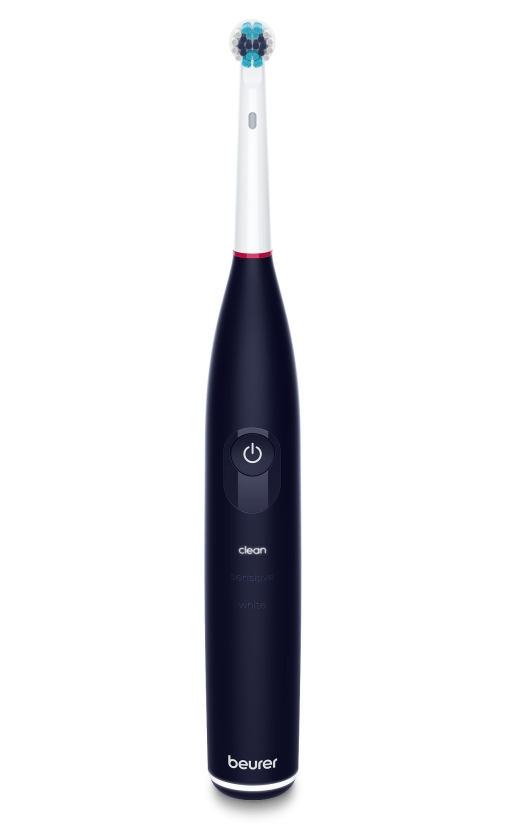 Beurer TB 50 Electric toothbrush; Integr. pressure sensor; 3 cleaning programs; 45 days Battery life; 2-min timer; Oscillating