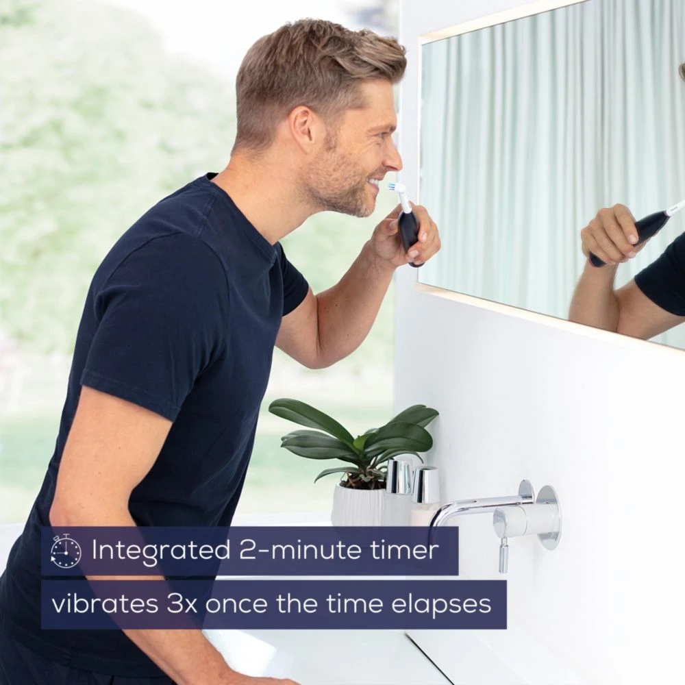Beurer TB 50 Electric toothbrush; Integr. pressure sensor; 3 cleaning programs; 45 days Battery life; 2-min timer; Oscillating