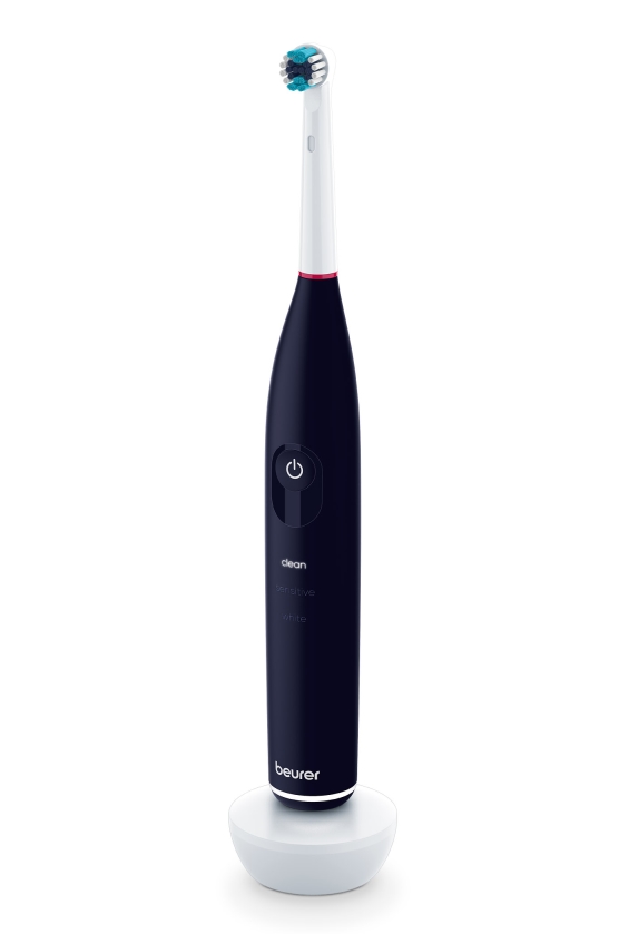 Beurer TB 50 Electric toothbrush; Integr. pressure sensor; 3 cleaning programs; 45 days Battery life; 2-min timer; Oscillating