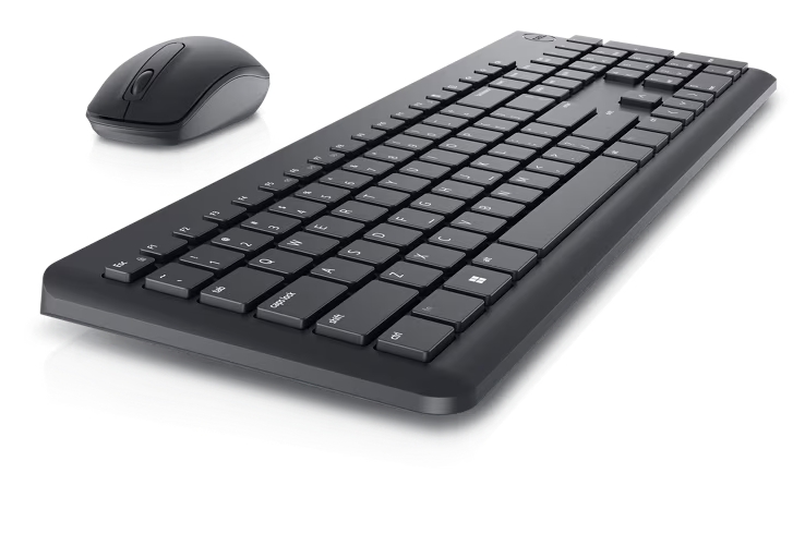 Dell Wireless Keyboard and Mouse-KM3322W - US International (QWERTY)