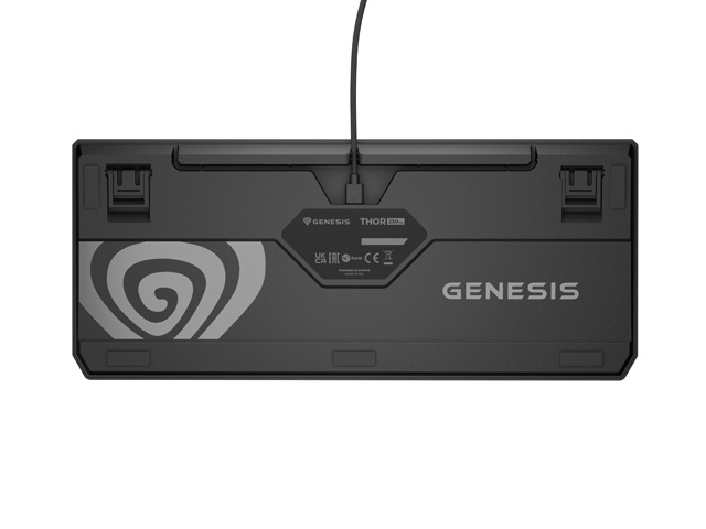 Genesis Gaming Keyboard Thor 230 TKL Lite US Rainbow Mechanical Outemu Red Black Hot Swap