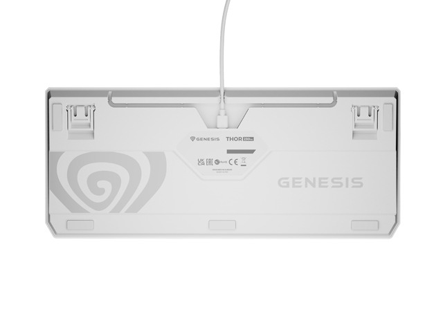 Genesis Gaming Keyboard Thor 230 TKL US RGB Mechanical Outemu Brown White Hot Swap