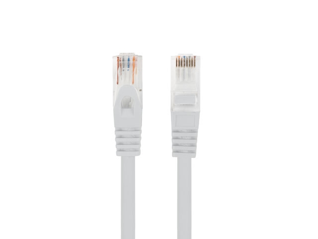 Lanberg patchcord CAT.6 UTP LSZH CCA 1m Fluke Passed