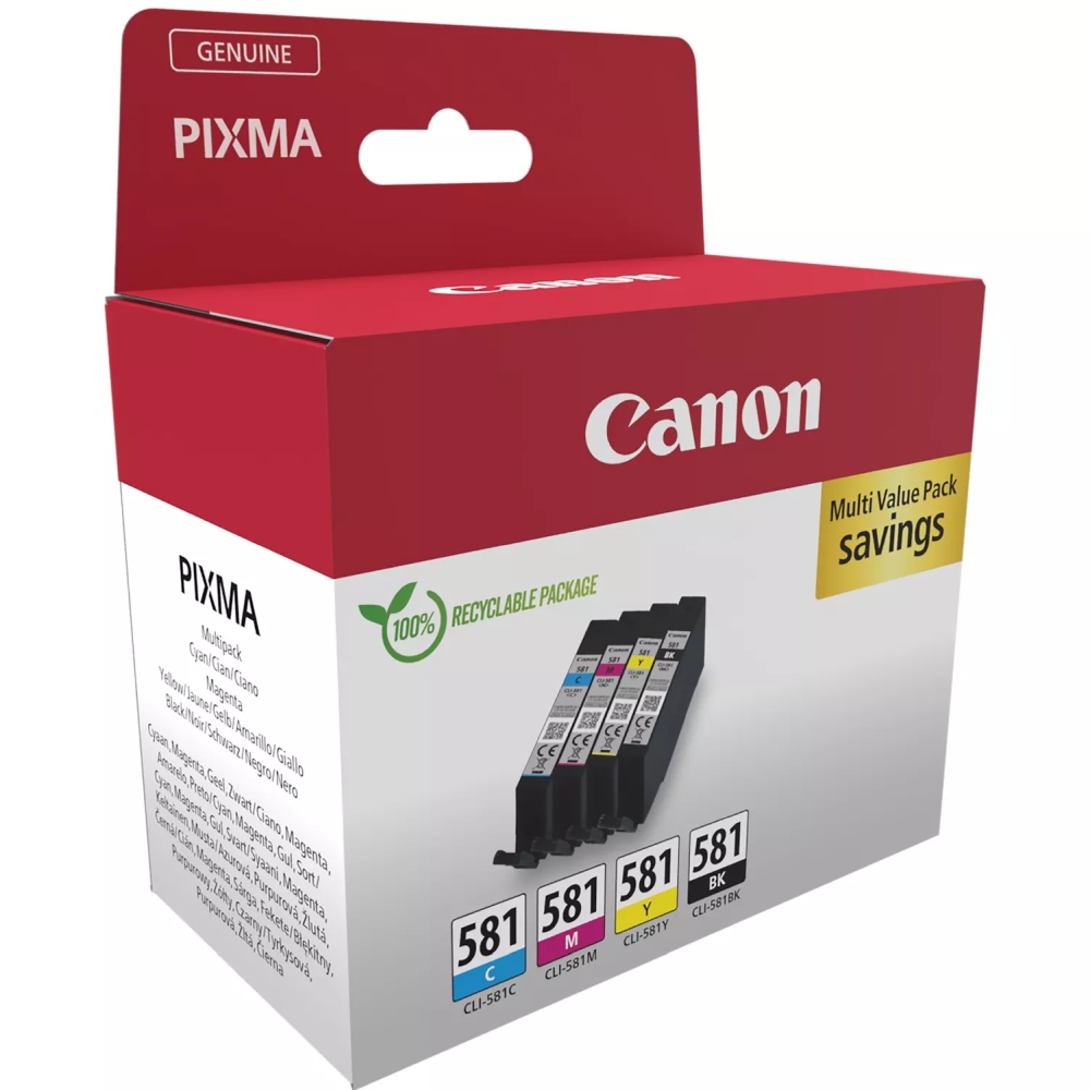 Canon CLI-581 C/M/Y/BK Multi Pack