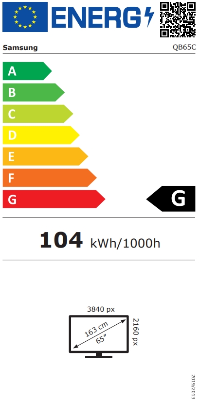 Samsung LFD QB65C