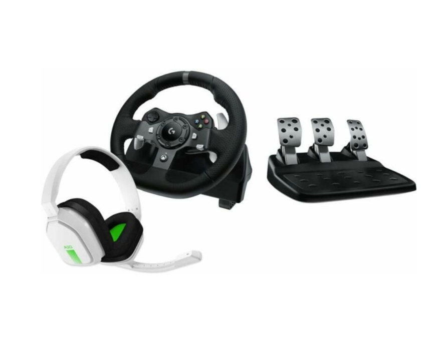 Logitech G920 Driving Force Racing Wheel - Black