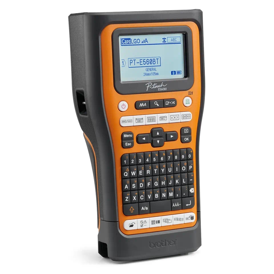 Brother PT-E560BTSP Handheld Industrial Labelling system + 1x TZEFX231