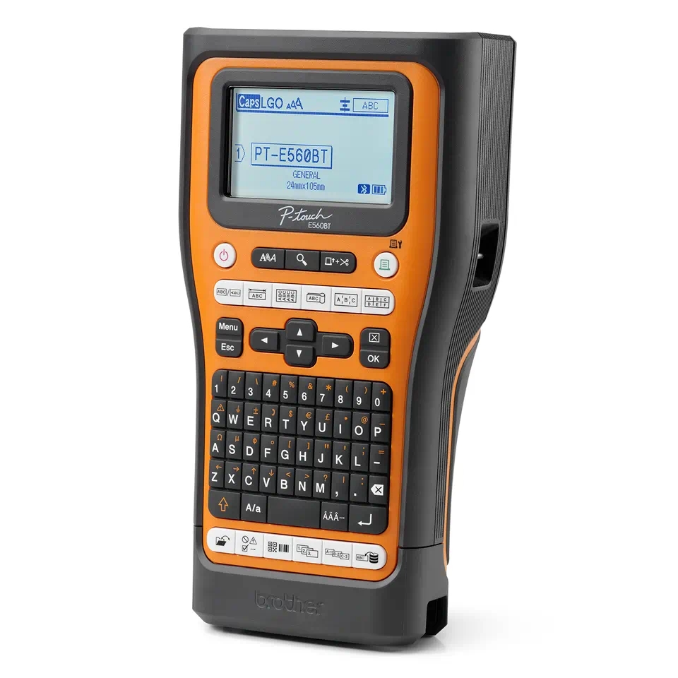 Brother PT-E560BTSP Handheld Industrial Labelling system + 1x TZEFX231