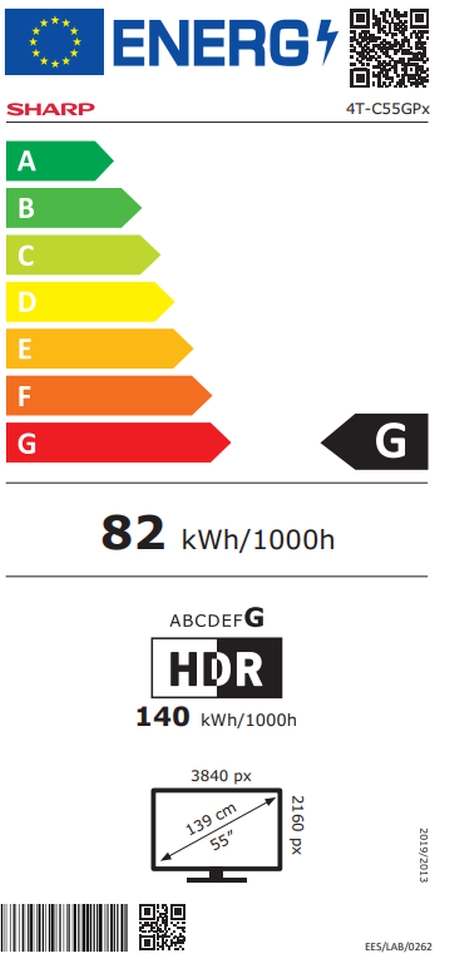 Sharp 55GP6260E