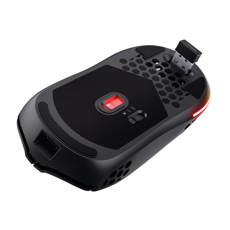 TRUST GXT929 Helox Wireless Lightweight Mouse Black