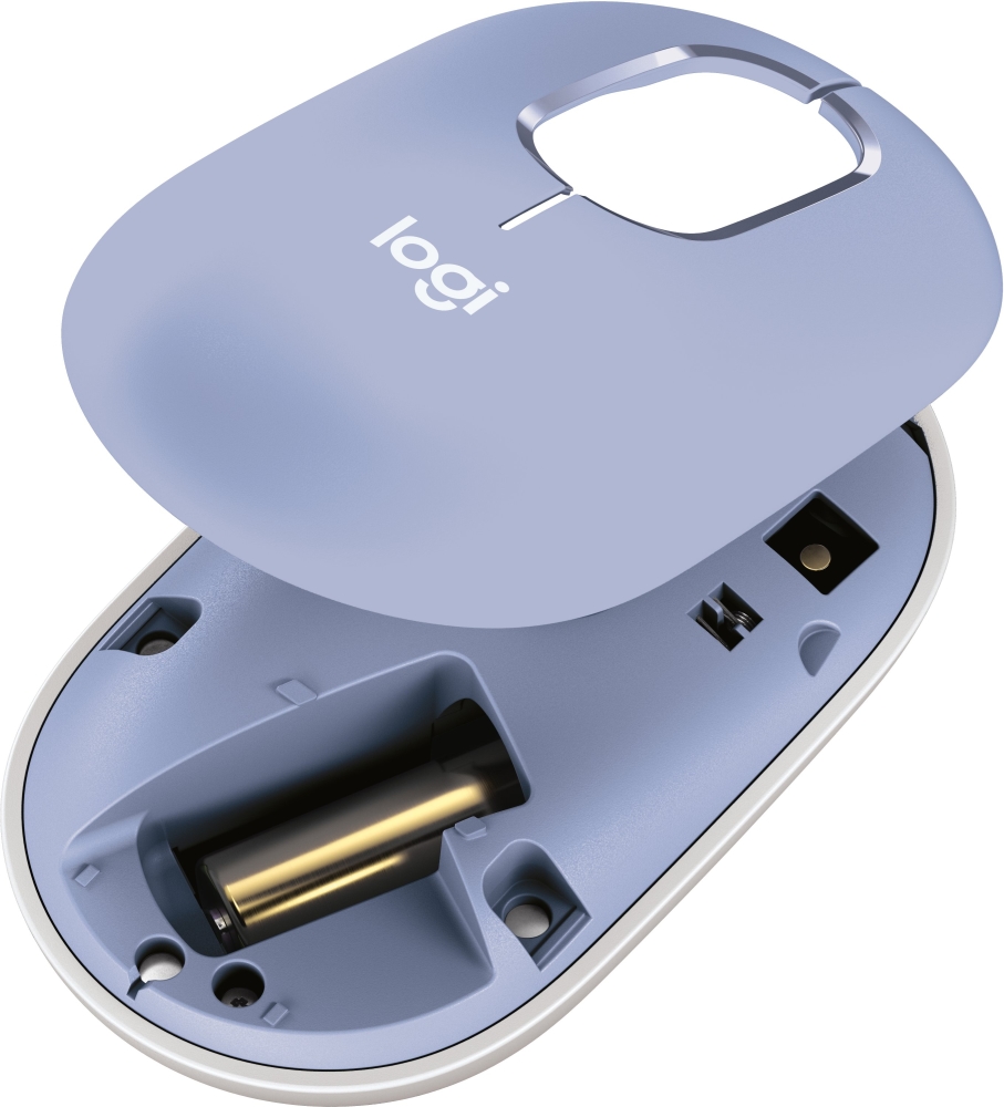 Logitech POP Mouse with emoji - LILAC - BT - N/A - EMEA28i-935 - FY25