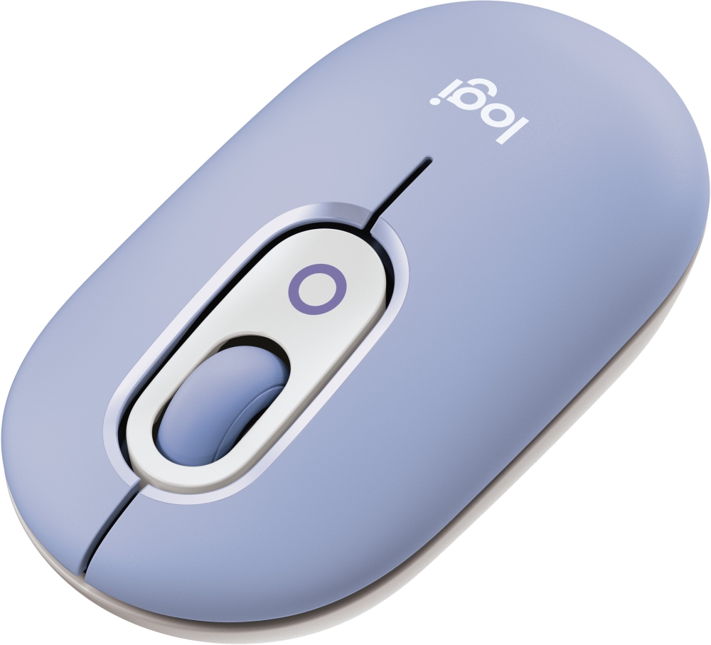 Logitech POP Mouse with emoji - LILAC - BT - N/A - EMEA28i-935 - FY25