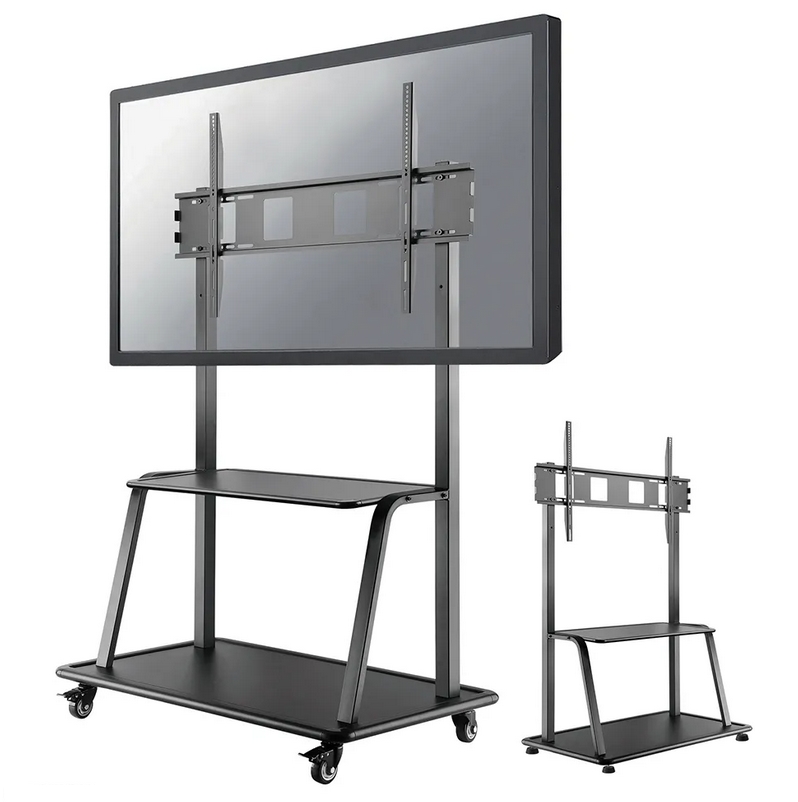 Neomounts Mobile Flat Screen Floor Stand (stand+trolley) (height: 137-162 cm) box 1&2