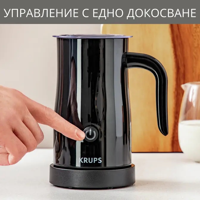 Krups XL100810 Milk Ftother Black