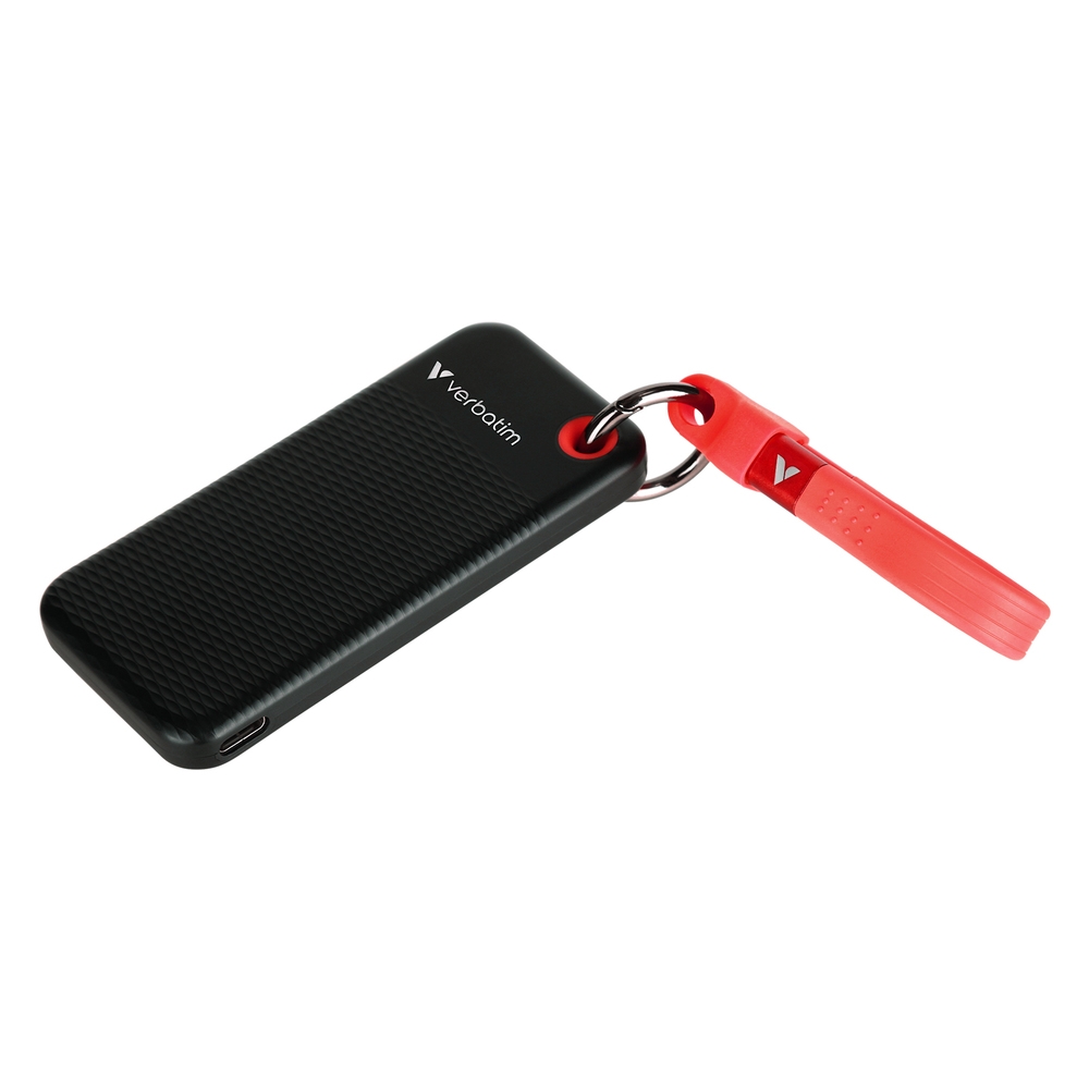 Verbatim Pocket SSD USB 3.2 Gen 2 2TB Black/Red