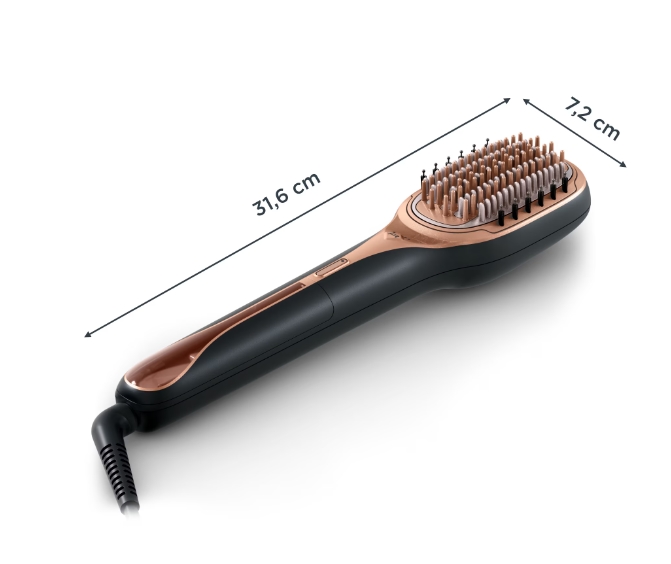 Rowenta CF9940F0 Hair Therapist Steam Brush Black