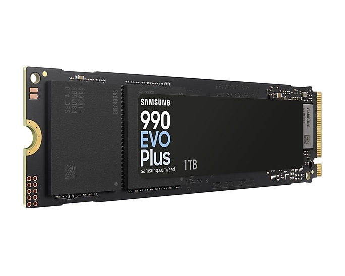 Samsung SSD 990 EVO Plus 1TB PCIe 4.0 NVMe 2.0 M.2 V-NAND 3-bit MLC