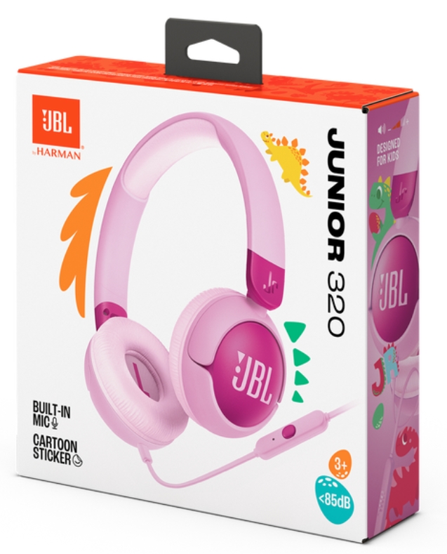 JBL JR320 Wired on-ear kids headphones