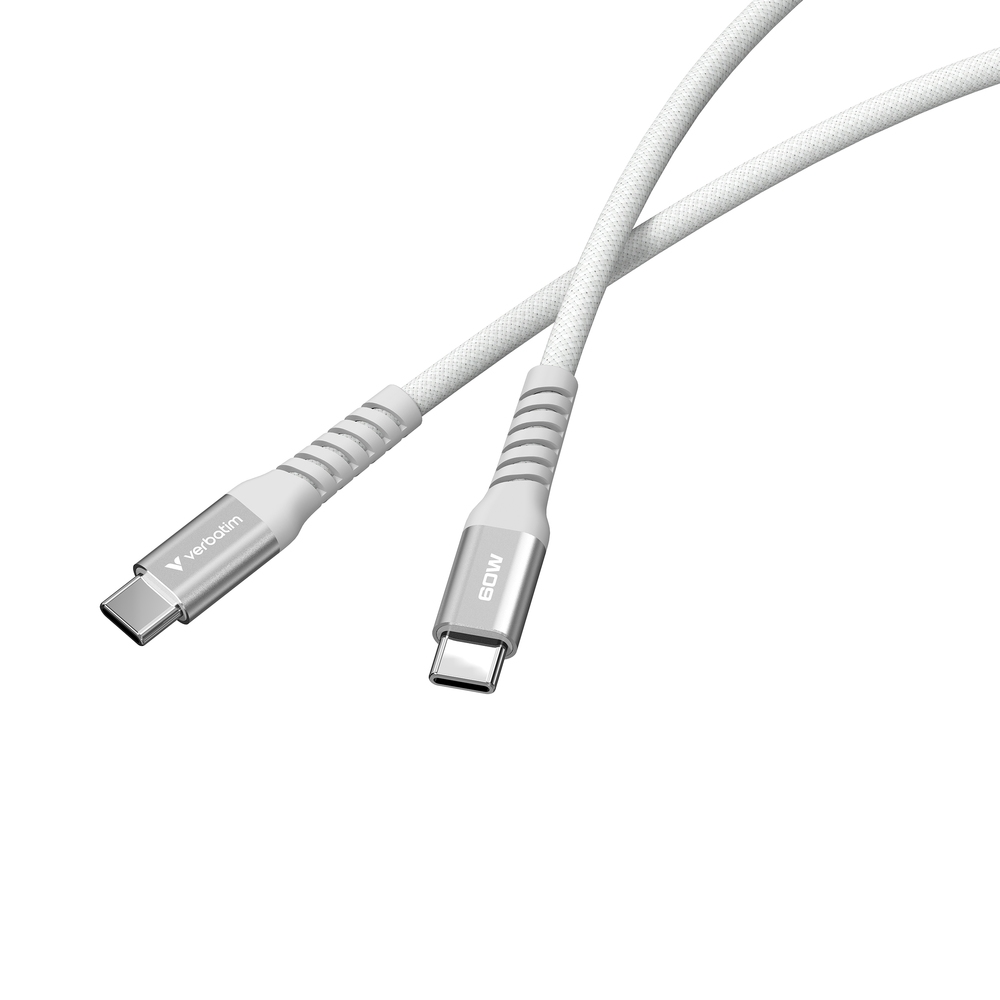 Verbatim Sync & Charge USB-C to USB-C 60W Magnetic 120 cm - Grey