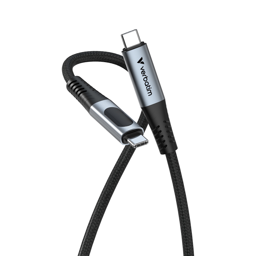 Verbatim Sync & Charge USB-C to USB-C 100W Display 120 cm