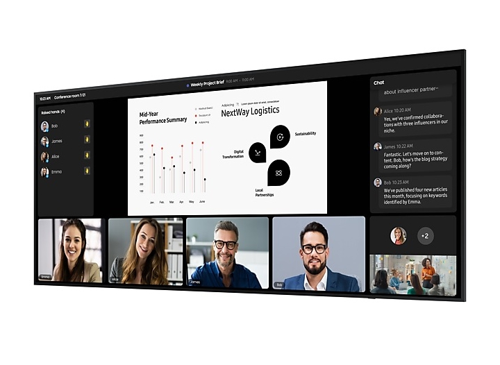 Samsung LFD QP105D 105" 24/7 500nit 5120x2160 5K BLACK