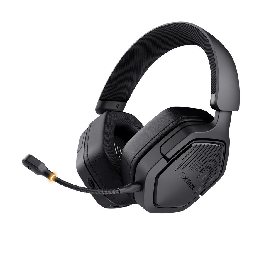 TRUST GXT 493 Carus Wireless Multiplatform headset - Black