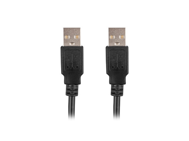 Lanberg USB-A M/M 2.0 cable 1.8m black