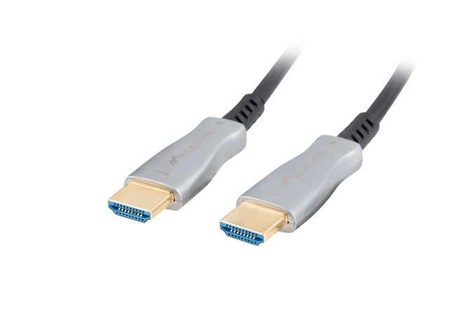 Lanberg HDMI M/M v2.0 cable 50m optical black aoc