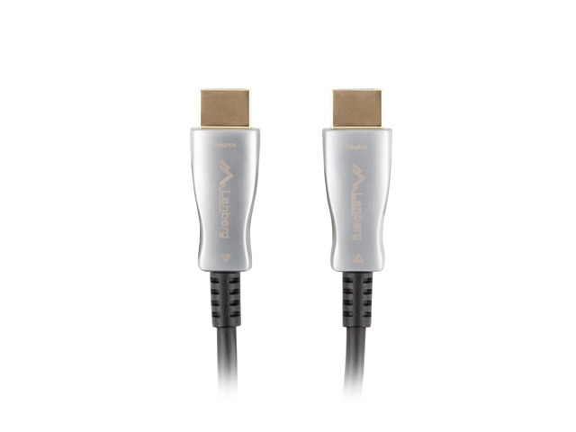 Lanberg HDMI M/M v2.0 cable 50m optical black aoc