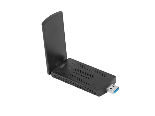 Lanberg USB adapter wireless network card nc-3000-wi ax3000 tri-band 2x internal antennas