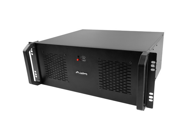 Lanberg rackmount server chassis atx 350/10 19"/4U