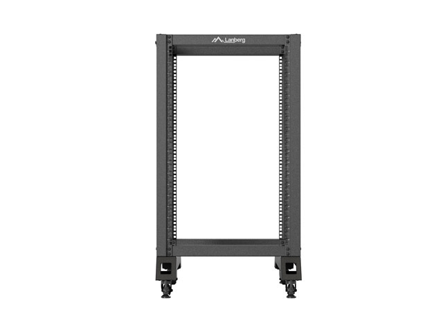 Lanberg open rack 19" 18U 600x800 black