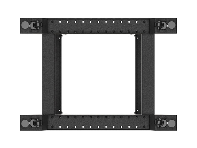 Lanberg open rack 19" 18U 600x800 black