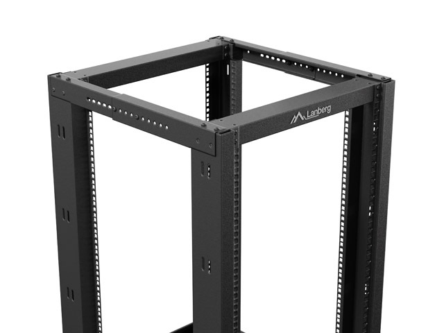 Lanberg open rack 19" 18U 600x800 black