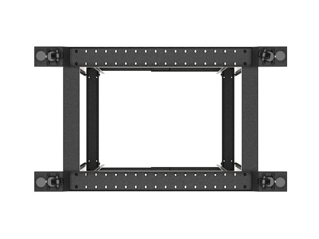 Lanberg open rack 19" 42U 600x1000 black