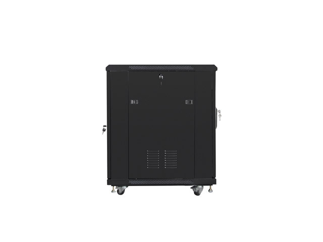 Lanberg rack cabinet 19" free-standing 15U/600x800 (flat pack) black