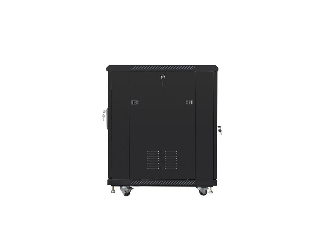Lanberg rack cabinet 19" free-standing 15U/600x800 (flat pack) black