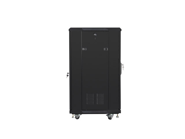 Lanberg rack cabinet 19" free-standing 22U/600x600 (flat pack) black