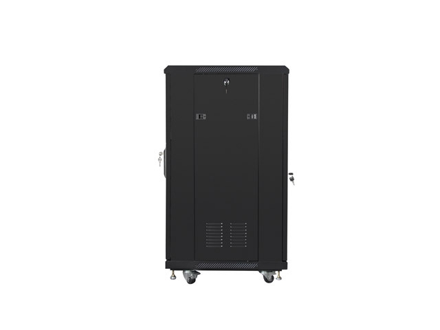 Lanberg rack cabinet 19" free-standing 22U/600x600 (flat pack) black