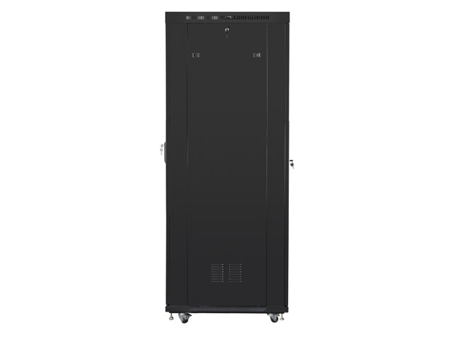 Lanberg rack cabinet 19" free-standing 27U/800x1200 (flat pack) with mesh door lcd black