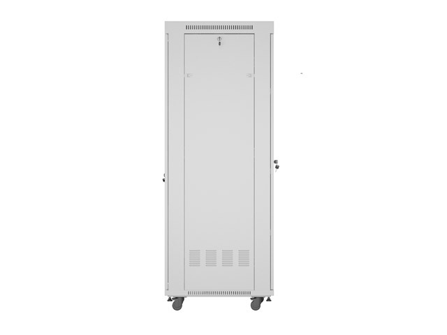 Lanberg rack cabinet 19" free-standing 42U/600x800 (flat pack) with glass door lcd grey v2