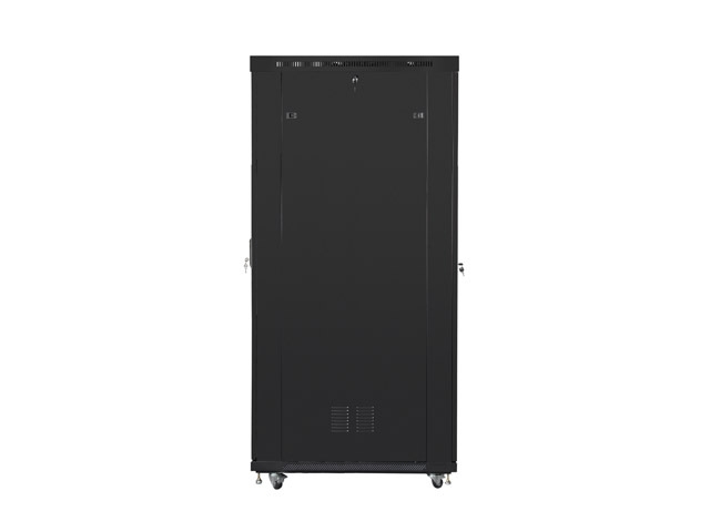 Lanberg rack cabinet 19" free-standing 42U/800x1200 (flat pack) with glass door lcd black v2